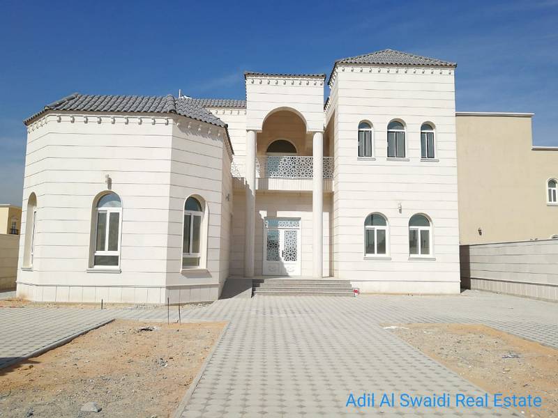 Br. New 8 BHK G 1 Villa,with all master rooms, majlis, 2 big halls, 10 baths, C/AC, servant rooms