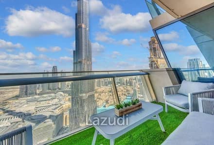 3 Bedroom Flat for Rent in Downtown Dubai, Dubai - Including Bills | Burj Khalifa View | Furnished