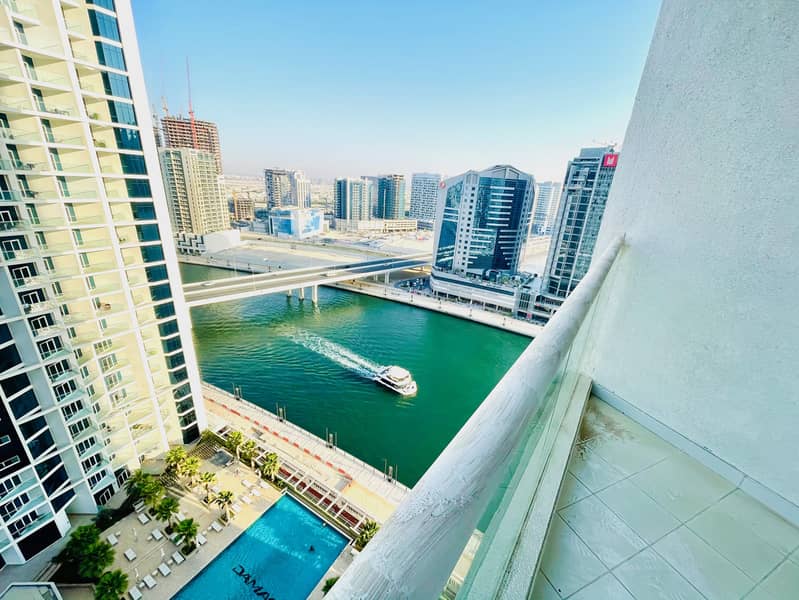 JZ - Balcony - Canal View - Fully Furnished - Brand New