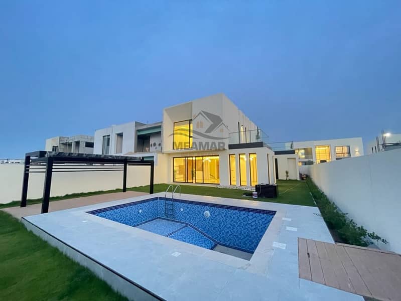 New Villa with private pool In closed compound Very Good Finish and price directly on golf area . New Villa with private pool In closed compound Very Good Finish and price directly on golf area .