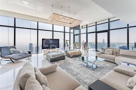 4 Bedroom Penthouse for Sale in Dubai Marina, Dubai - Designer Penthouse with Landmark Views