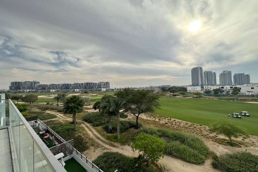 شقة في Golf Terrace A،غولف تراس،غولف تاون،داماك هيلز 2 غرف 140000 درهم - 7385594