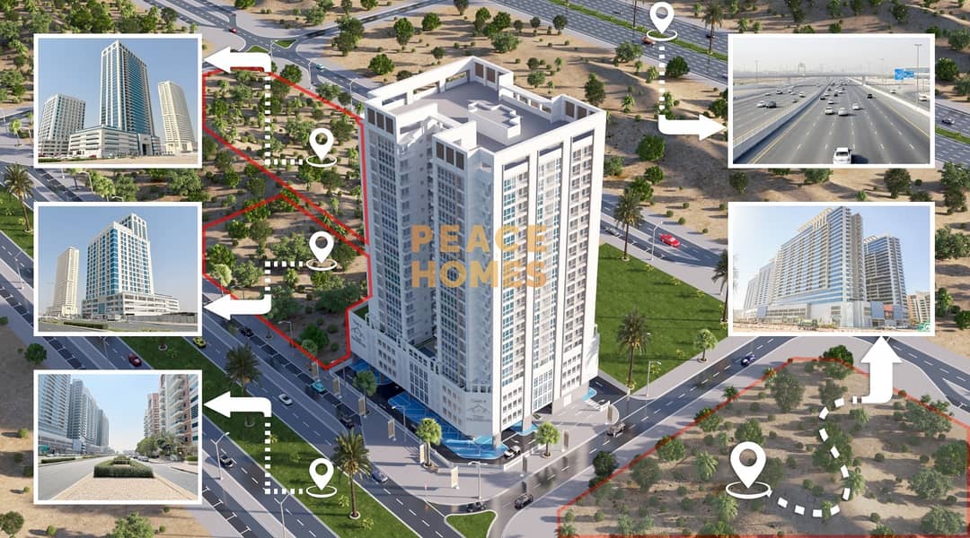 位于迪拜公寓大楼，时光2号公寓 3 卧室的公寓 1054000 AED - 6914094