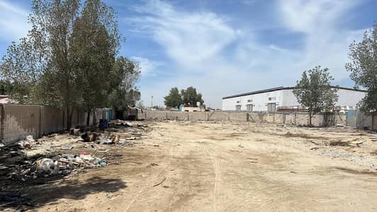 Industrial Land for Rent in Al Sajaa Industrial, Sharjah - INDUSTRIAL PLOT 20,000 SQ. FT. AED. IN SAJJA, DHS. 120,000/-