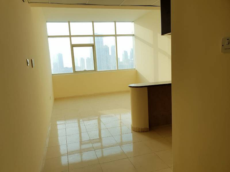 500 sqft studio apartment just 20k only 6 cheques in al nahda. 