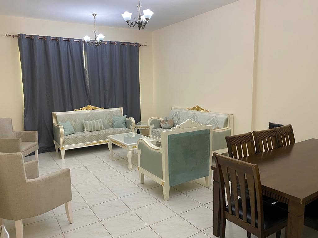 Sharjah Al Taawun Apartment, one room, hall, kitchen and two bathrooms
