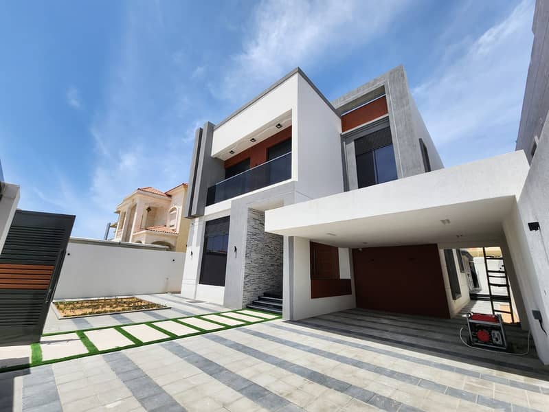 New modern villa for sale with very nice special finishing central AC