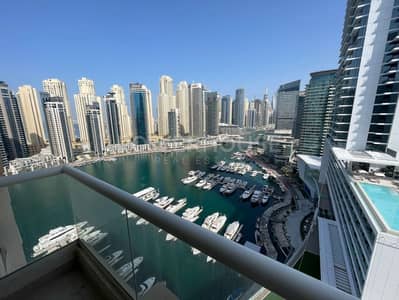 2 Bedroom Flat for Rent in Dubai Marina, Dubai - Marina View | Spacious | Vacant | High Floor