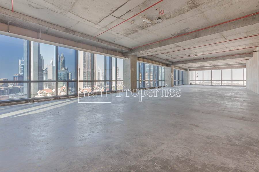 130AED/SqFt | Shell and Core w/ SZR View
