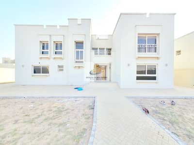 5 Bedroom Villa for Rent in Barashi, Sharjah - Luxurious 5bed independent best designed 5bed 3 halls villa just 150k