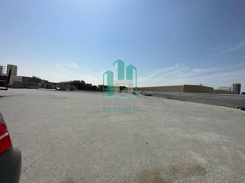 100000 square feet open yard for rent in  Jebel Ali