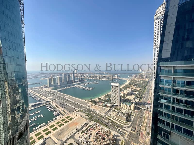 位于迪拜码头，开阳大厦 4 卧室的顶楼公寓 8500000 AED - 6539764
