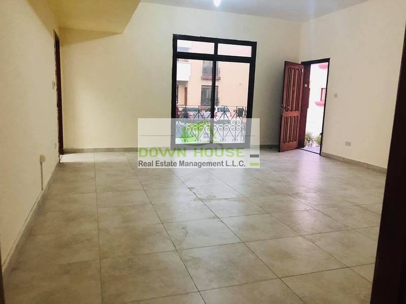 HUGE THREE BEDROOM & HALL WITH BALCONY FOR RENT IN KHALIFA CITY (B).