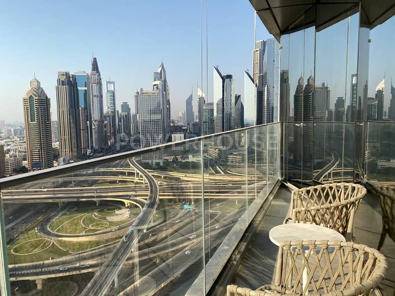 位于迪拜市中心，谦恭公寓天际景观综合大厦，谦恭天际景观1号大楼 2 卧室的公寓 4500000 AED - 7396587