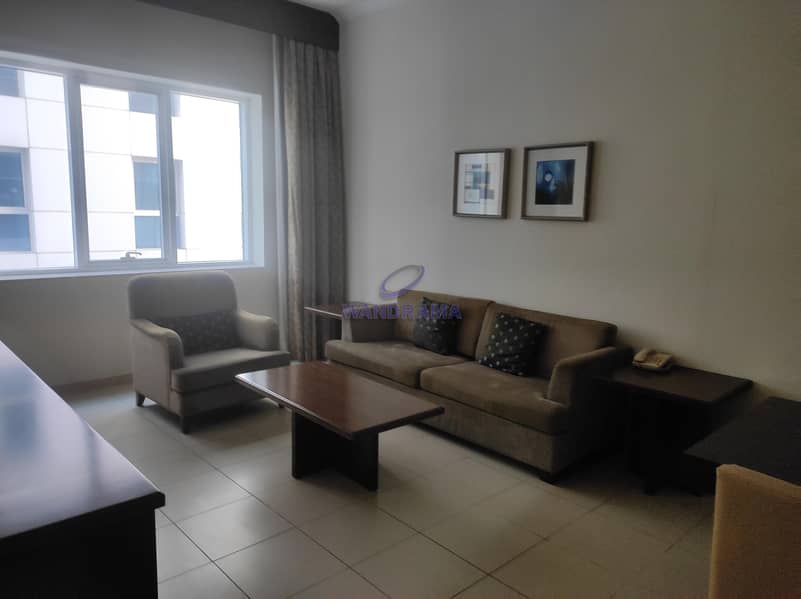 Spacious furnished 1 bedroom apartment for rent in Al Barsha