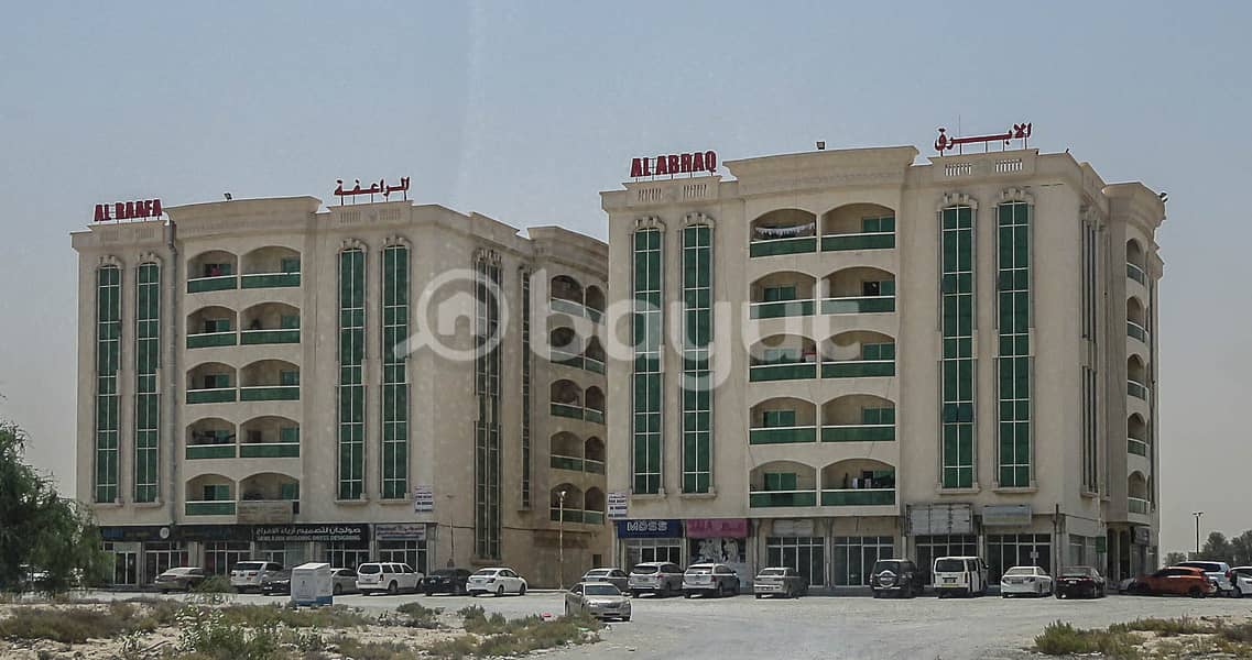 Two-bedroom apartment and a hall with two bathrooms in Al-Abraq Building - with a good size and a very reasonable price - without commission Two-bedroom apartment and a hall with two bathrooms in Al-Abraq Building - with a good size and a very reasonable price - without commission
