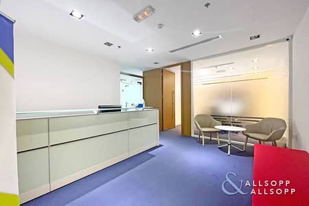 Office for Sale in Business Bay, Dubai - Fully Fitted | Canal View | Partitioned Unit