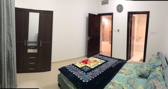 1 Bedroom Flat for Rent in Al Nuaimiya, Ajman - 1bedroom hall furnish avalable monthly basis =3500