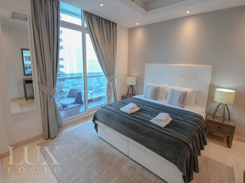 位于迪拜码头，奥拉码头大厦 1 卧室的公寓 115000 AED - 7405393