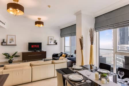4 Bedroom Apartment for Rent in Dubai Marina, Dubai - Spacious | Fully Furnished | All Bills Included
