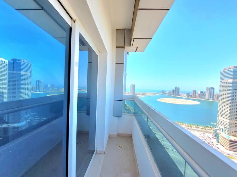 One Month Free☆Spacious Bright 2BEDROOM+Balcony +SeaView+All Facilities Available in Al Taawun