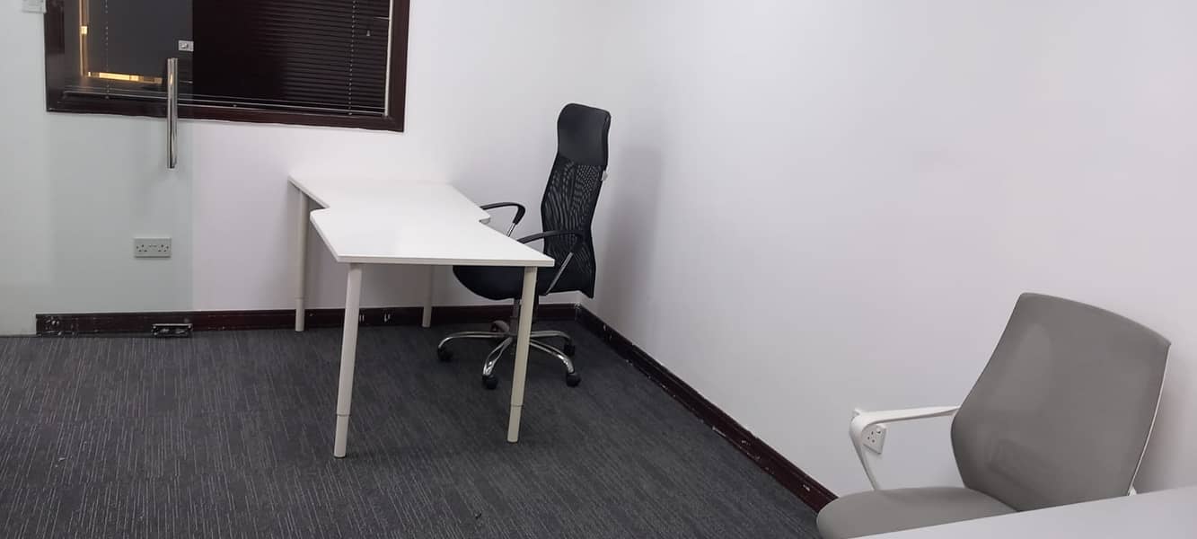 Extravagant Offices ,Experience Elegance and Convenience - Fully Furnished Offices for Rent at AED 29,999  a year