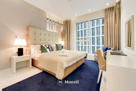 شقة 2 غرفة نوم للايجار في الخليج التجاري، دبي - Bedroom Area
