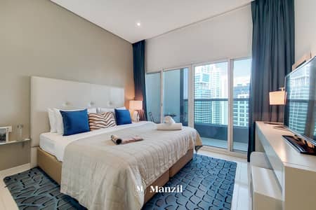 Studio for Rent in Business Bay, Dubai - Bedroom Area