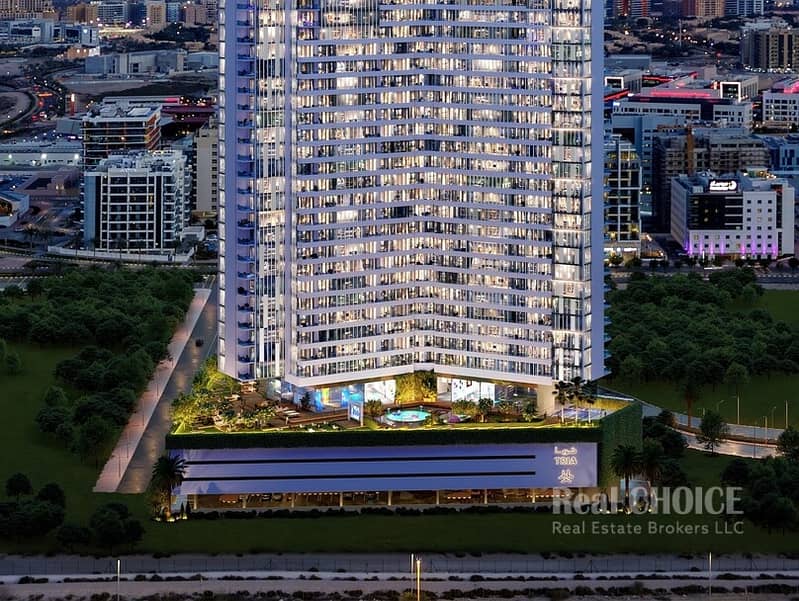 Dubai Skyline View | Smart Home | 1BR Spacious Apartment