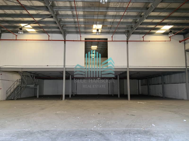 HUGE LAYOUT WITH SPACIOUS LOADING UNLOADING BAY | WITH AUTOMATIC ROLLING DOORS | PRIME LOCATION | ROAD SIDE