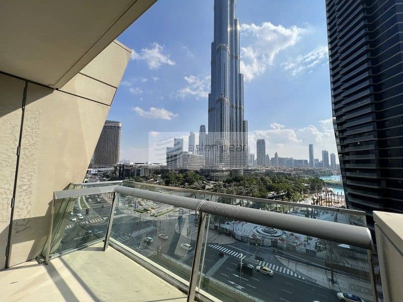 Vacant|Burj Khalifa View | Unfurnished | Mid Floor