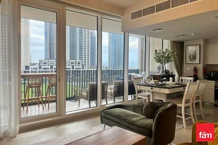 2 Bedroom Flat for Sale in Dubai Creek Harbour, Dubai - Park View | Furnished | Huge Balcony