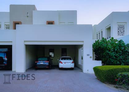 4 Bedroom Townhouse for Sale in Reem, Dubai - Single row | Directly To The Pool | End Unit