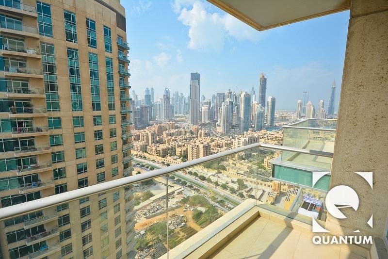 1BR High Floor| Full Burj View | Tower B