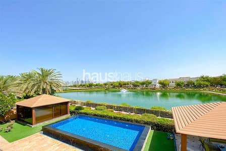 5 Bedroom Villa for Rent in The Meadows, Dubai - Lake & Skyline View | Infinity Pool | Extended