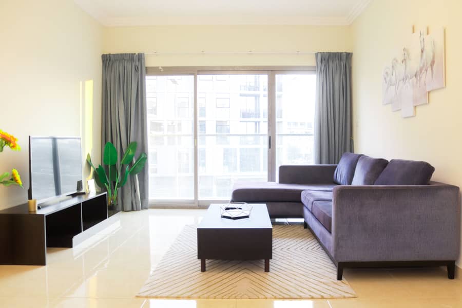 Amazing & Spacious- Family oriented I 1BHK I Fully Furnished ( without bills , Long Stay Offer )