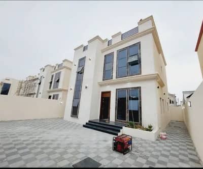 4 Bedroom Villa for Sale in Al Yasmeen, Ajman - For sale in the Emirate of Ajman, Al Yasmeen region   villa Including registration fee Happiness scheme  The land area is 3.14 feet The building area
