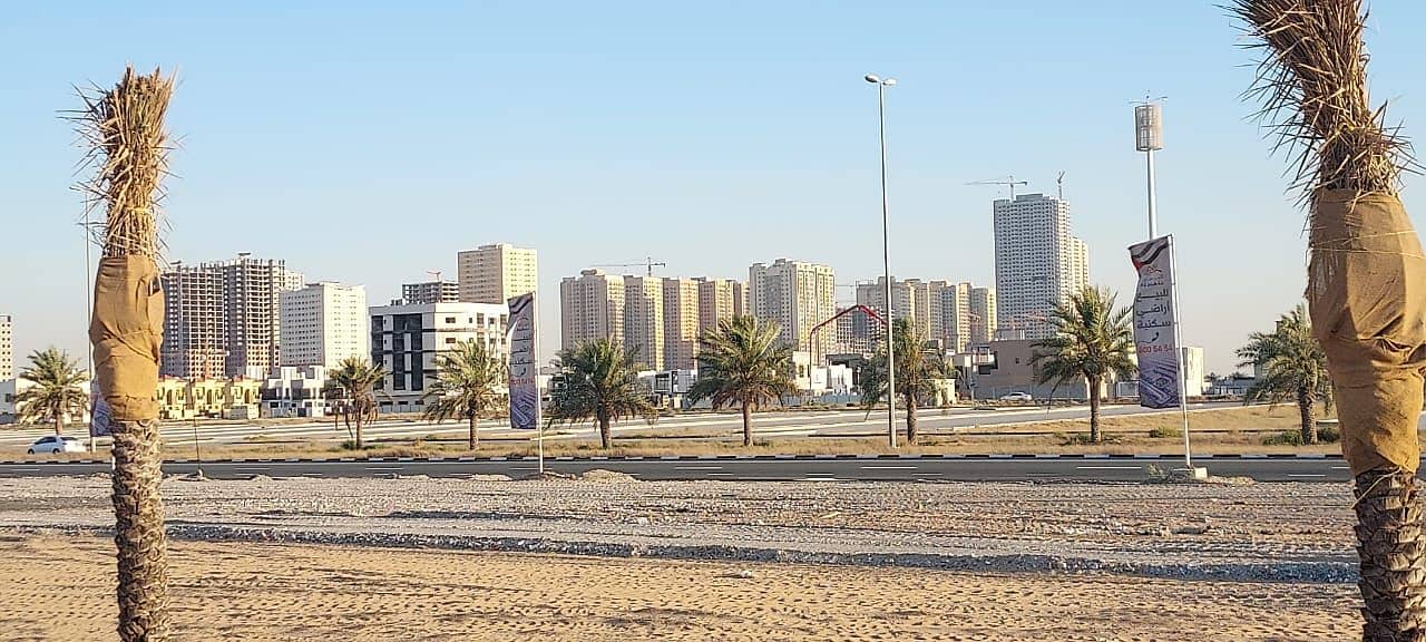 G+2 !  Sikka Plot For Sale in Al Bahia Ajman Buyer give Transfer Fees and Commission
