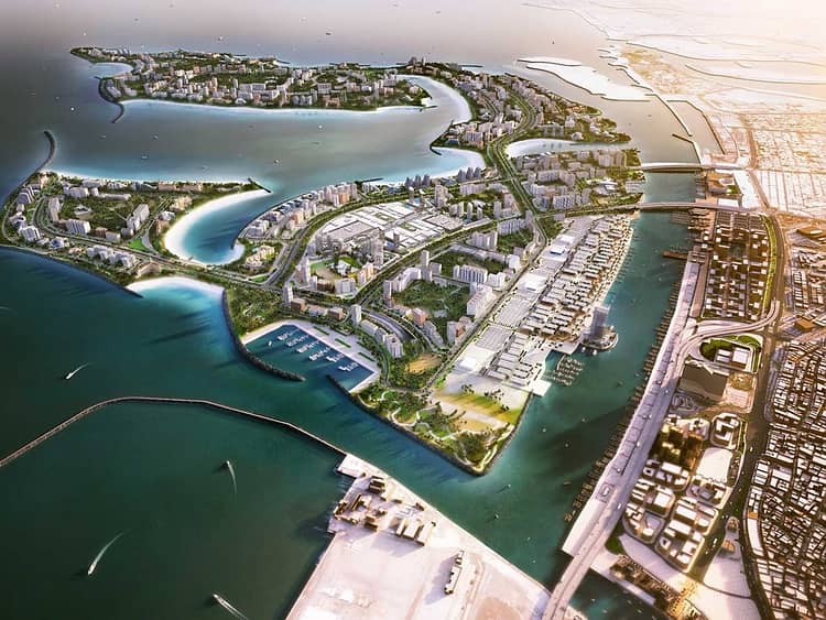 G+8 Corner Plot, Best Location in Dubai Island