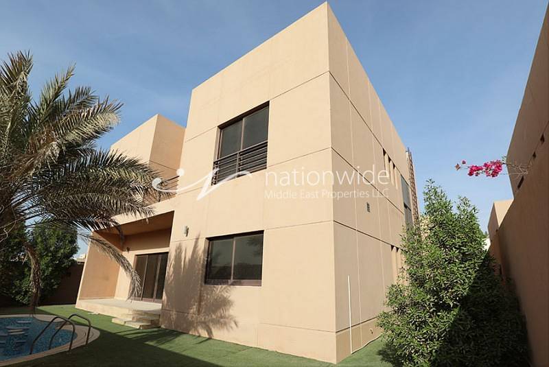 Vacant Now 4BR Villa w/ Pool in Khalifa City Vacant Now 4BR Villa w/ Pool in Khalifa City