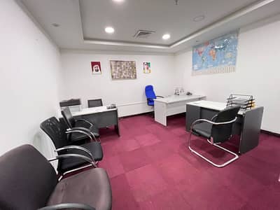 Office for Rent in Deira, Dubai - Fully Furnished Executive Office with All Amenities
