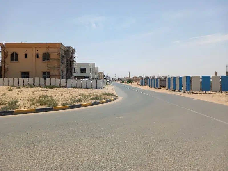 For sale residential land in Sharjah, Al Hoshi area,