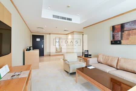 شقة فندقية 2 غرفة نوم للايجار في مركز دبي المالي العالمي، دبي - شقة فندقية في مركز دبي المالي العالمي 2 غرف 175000 درهم - 7448436