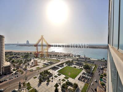 2 Bedroom Apartment for Rent in Corniche Road, Abu Dhabi - Spacious & Bright 2BR apart w/ Amazing View