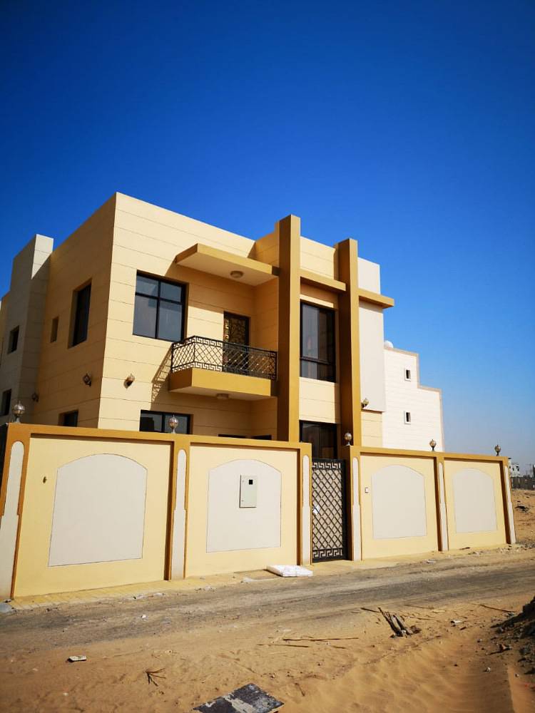 New villa for sale in Jasmine area behind the garden of Al - Hamidiya