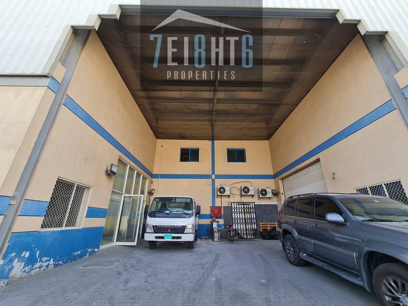 Warehouse: 6,000 sq ft warehouse compound for rent in Qubaisi, Deira