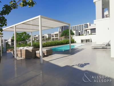 5 Bedroom Villa for Sale in Dubai Hills Estate, Dubai - Pool | Park Backing | Elevated | 5 Bedroom