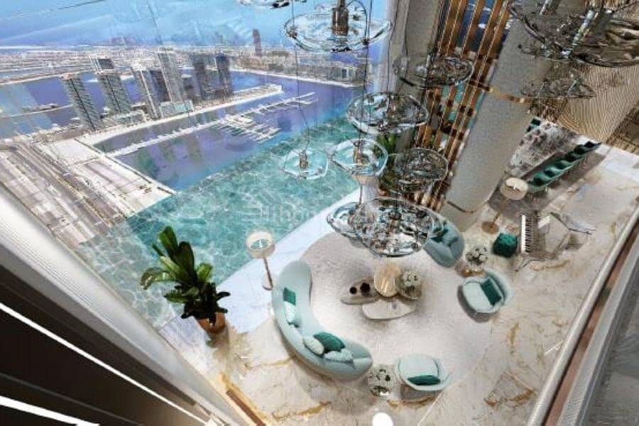 位于迪拜港，卡瓦利达马克海湾综合公寓 3 卧室的公寓 14000000 AED - 7474326
