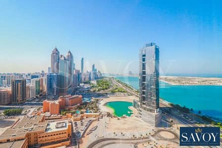 2 Bedroom Flat for Rent in Corniche Area, Abu Dhabi - 2BR Apartment | FULLY FURNISHED | SEA VIEW