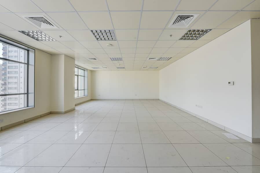 Spacious 945 Sq. Ft Office Space with Central A/C | Sharjah